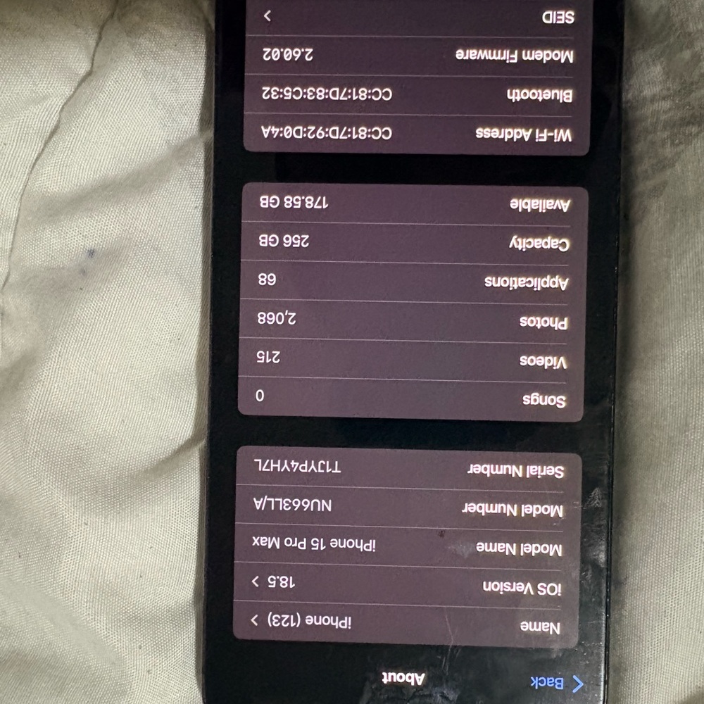 Apple Black Cell Phone